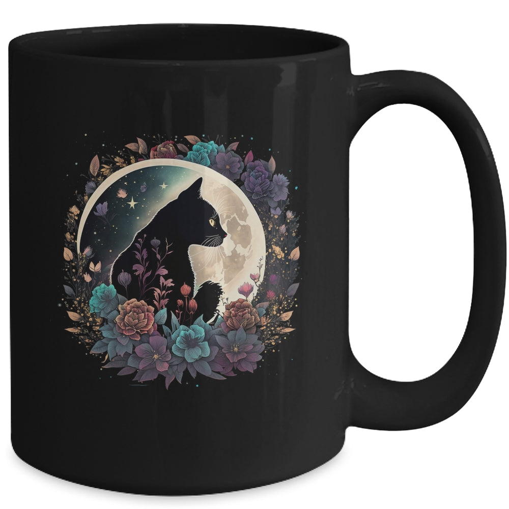 Cute Cat Motifs Cat Design For Women Girl Lovers Mug | siriusteestore