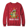 Cute Christmas Dinosaur Tree Rex Xmas T-rex Boys Kid Shirt & Sweatshirt | siriusteestore
