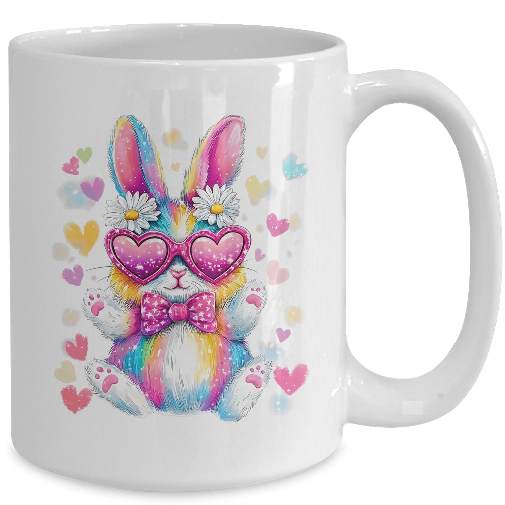 Cute Coquette Tie Dye Rabbit Easter Bunny Women Girl Kids Mug | siriusteestore