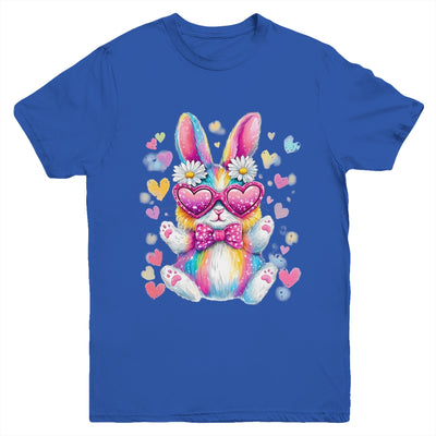 Cute Coquette Tie Dye Rabbit Easter Bunny Women Girl Kids Youth Shirt | siriusteestore