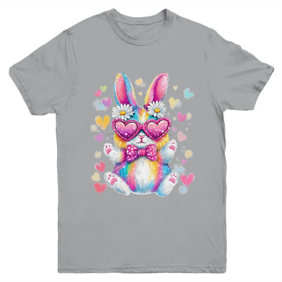 Cute Coquette Tie Dye Rabbit Easter Bunny Women Girl Kids Youth Shirt | siriusteestore