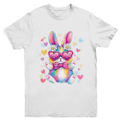 Cute Coquette Tie Dye Rabbit Easter Bunny Women Girl Kids Youth Shirt | siriusteestore