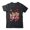 Cute Corgi Valentine's Day Heart Pet Dog Animal Lover Shirt & Tank Top | siriusteestore