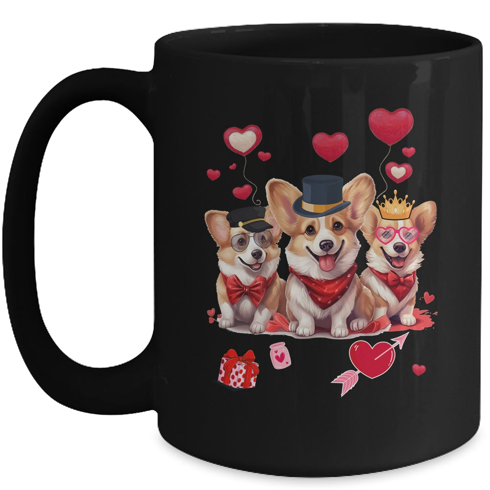 Cute Corgi Valentine's Day Heart Pet Dog Animal Lover Mug | siriusteestore
