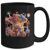 Cute Cow Popsicle 4th Of July Firework USA American Mug | siriusteestore