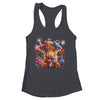 Cute Cow Popsicle 4th Of July Firework USA American Shirt & Tank Top | siriusteestore