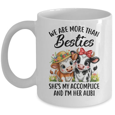 Cute Cow We Are More Than Besties Funny Friends Girls Women Mug | siriusteestore
