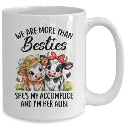 Cute Cow We Are More Than Besties Funny Friends Girls Women Mug | siriusteestore