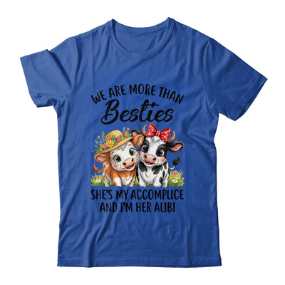 Cute Cow We Are More Than Besties Funny Friends Girls Women Shirt & Tank Top | siriusteestore