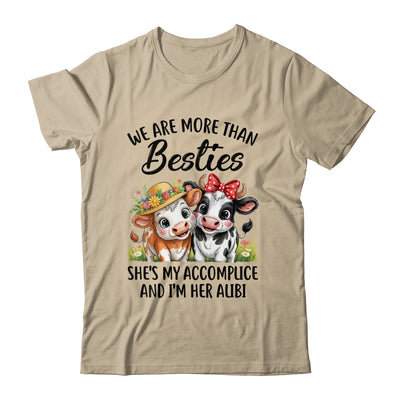 Cute Cow We Are More Than Besties Funny Friends Girls Women Shirt & Tank Top | siriusteestore