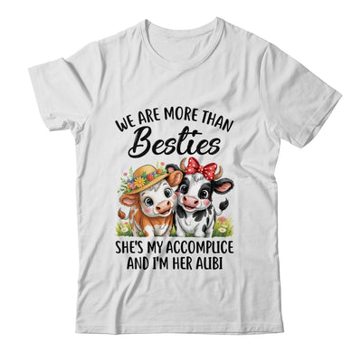 Cute Cow We Are More Than Besties Funny Friends Girls Women Shirt & Tank Top | siriusteestore