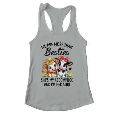 Cute Cow We Are More Than Besties Funny Friends Girls Women Shirt & Tank Top | siriusteestore