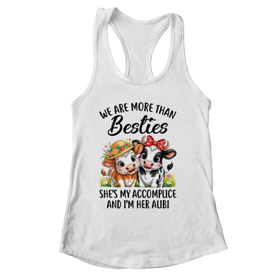 Cute Cow We Are More Than Besties Funny Friends Girls Women Shirt & Tank Top | siriusteestore