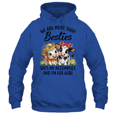 Cute Cow We Are More Than Besties Funny Friends Girls Women Shirt & Tank Top | siriusteestore