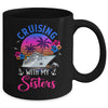 Cute Cruising With My Sisters Women Girls Cruise Lovers Mug | siriusteestore