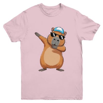 Cute Dabbing Capybara Boys Men Funny Capy Lover Kids Youth Shirt | siriusteestore