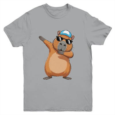 Cute Dabbing Capybara Boys Men Funny Capy Lover Kids Youth Shirt | siriusteestore