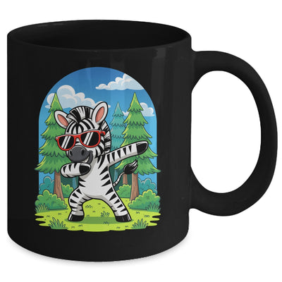 Cute Dabbing Zebra Costume Kids Girls Boys Animal Print Mug | siriusteestore