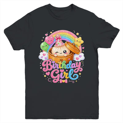 Cute Dumpling Birthday Girl Kawaii Pastel Anime Lovers Kids Youth Shirt | siriusteestore