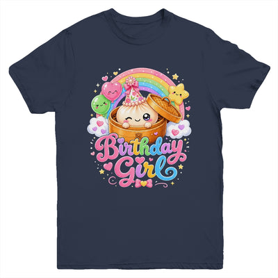 Cute Dumpling Birthday Girl Kawaii Pastel Anime Lovers Kids Youth Shirt | siriusteestore