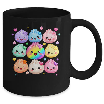 Cute Dumpling Kawaii Pastel Rainbow Anime Birthday Girl Kids Mug | siriusteestore