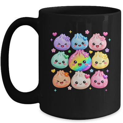 Cute Dumpling Kawaii Pastel Rainbow Anime Birthday Girl Kids Mug | siriusteestore