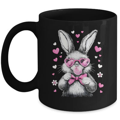 Cute Easter Bunny For Girl Women Pink Rabbit Coquette Girly Mug | siriusteestore