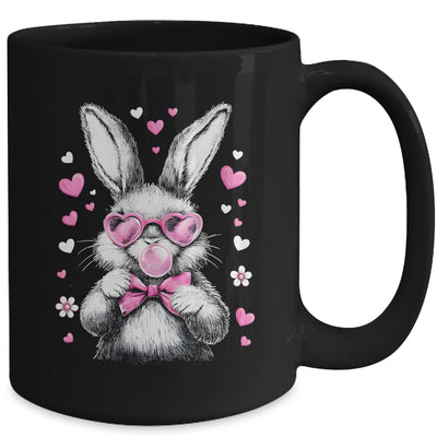 Cute Easter Bunny For Girl Women Pink Rabbit Coquette Girly Mug | siriusteestore