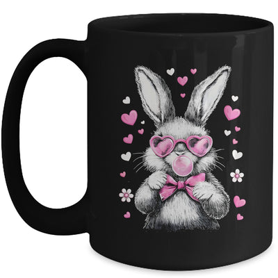 Cute Easter Bunny For Girl Women Pink Rabbit Coquette Girly Mug | siriusteestore
