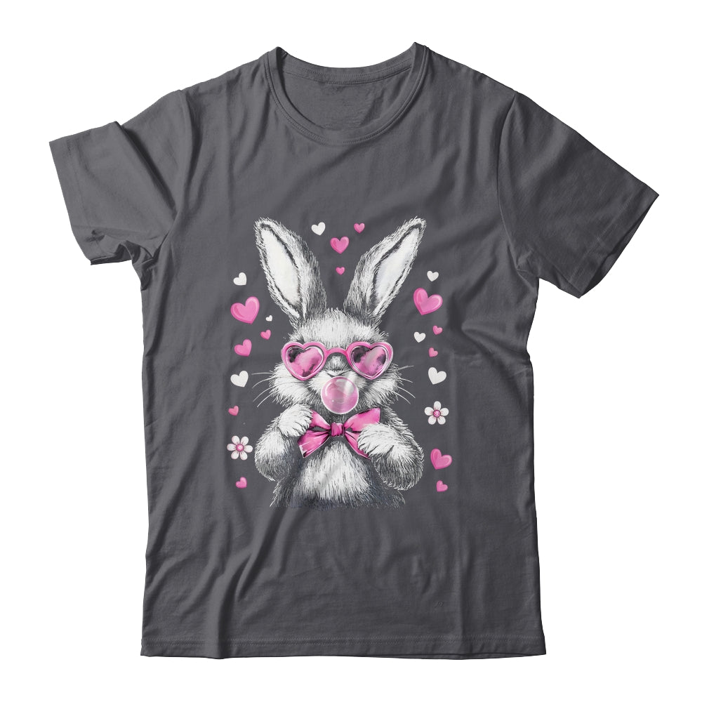 Cute Easter Bunny For Girl Women Pink Rabbit Coquette Girly Shirt & Tank Top | siriusteestore