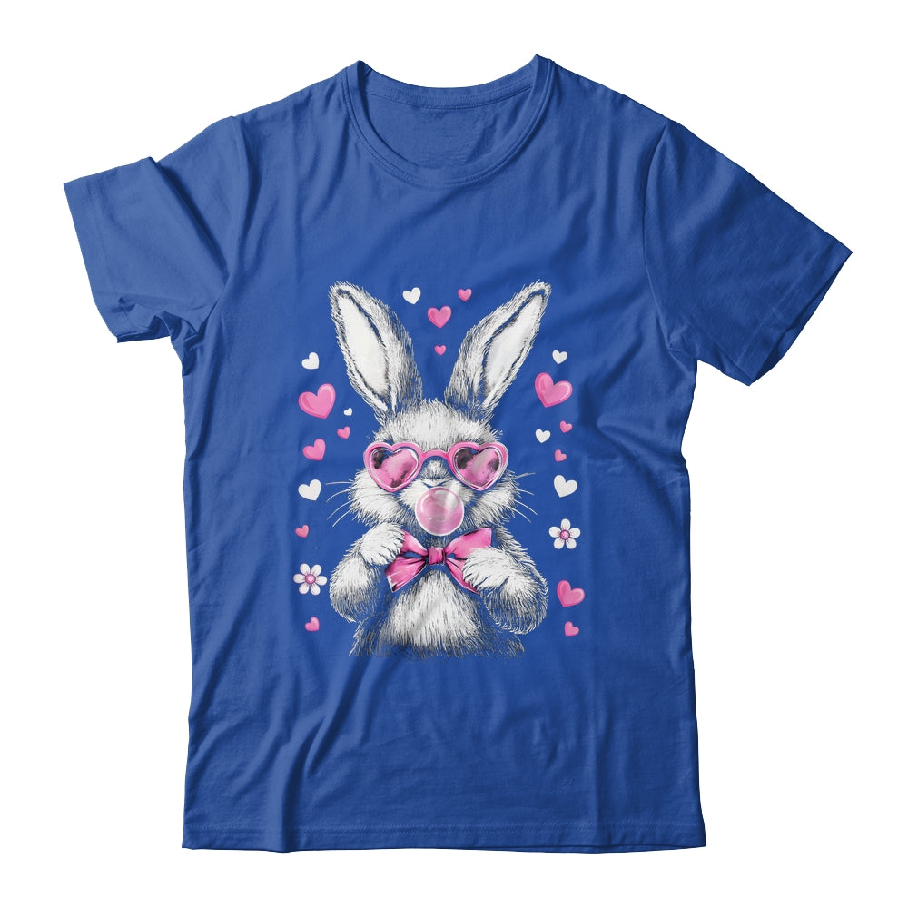 Cute Easter Bunny For Girl Women Pink Rabbit Coquette Girly Shirt & Tank Top | siriusteestore