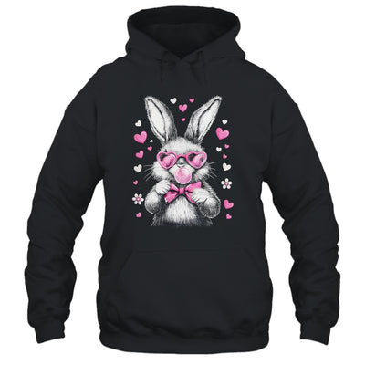 Cute Easter Bunny For Girl Women Pink Rabbit Coquette Girly Shirt & Tank Top | siriusteestore