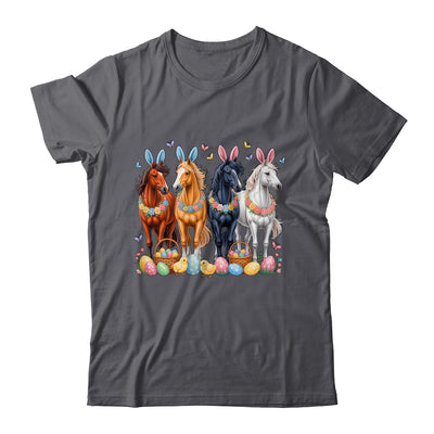 Cute Easter Horse Bunny Ears Eggs Spring Floral Girls Women Shirt & Hoodie | siriusteestore