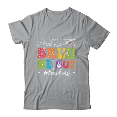 Cute End Of School Year Groovy Summer Bruh We Out Teacher Shirt & Tank Top | siriusteestore