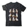 Cute Fall Bunny Ghost Costume Rabbit Lover Spooky Season Shirt & Sweatshirt | siriusteestore