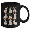 Cute Fall Bunny Ghost Costume Rabbit Lover Spooky Season Mug | siriusteestore