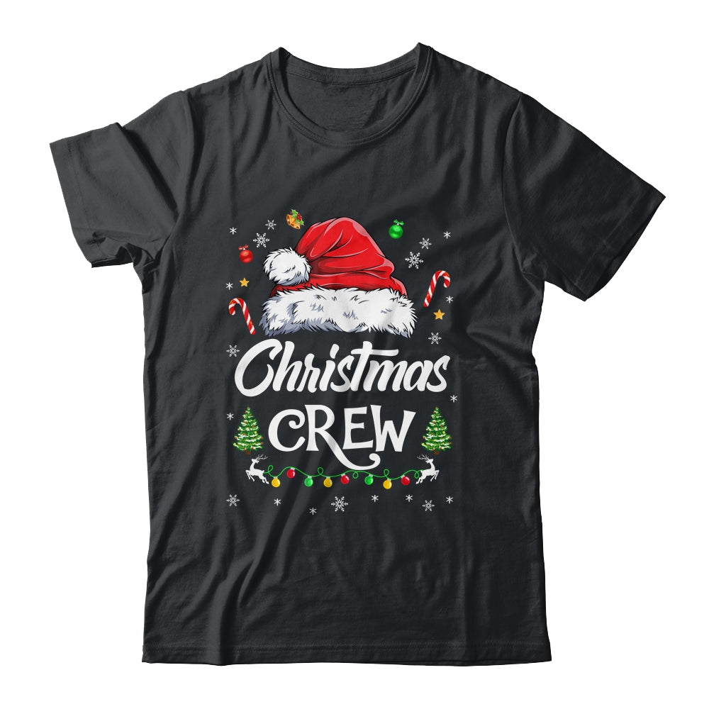 Cute Family Christmas Crew Matching Santa Xmas Lights Shirt & Sweatshirt | siriusteestore