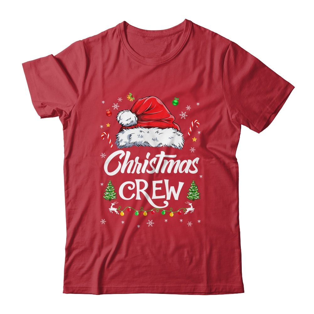 Cute Family Christmas Crew Matching Santa Xmas Lights Shirt & Sweatshirt | siriusteestore