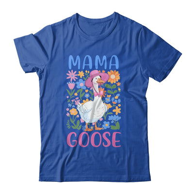 Cute Floral Mama Goose Coquette Mother's Day Goose Lover Shirt & Tank Top | siriusteestore