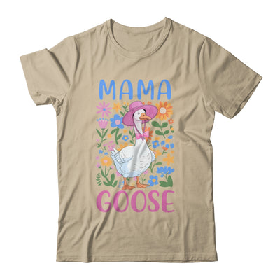 Cute Floral Mama Goose Coquette Mother's Day Goose Lover Shirt & Tank Top | siriusteestore