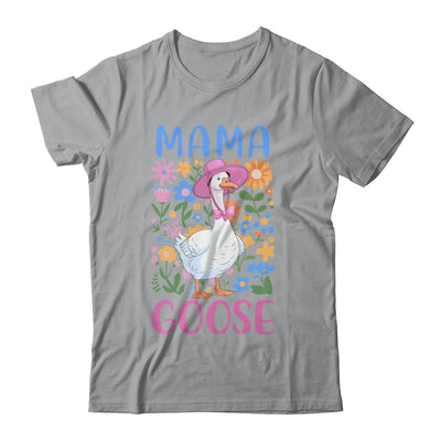 Cute Floral Mama Goose Coquette Mother's Day Goose Lover Shirt & Tank Top | siriusteestore