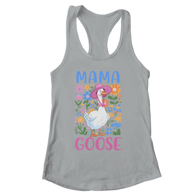 Cute Floral Mama Goose Coquette Mother's Day Goose Lover Shirt & Tank Top | siriusteestore