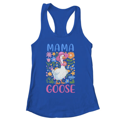 Cute Floral Mama Goose Coquette Mother's Day Goose Lover Shirt & Tank Top | siriusteestore