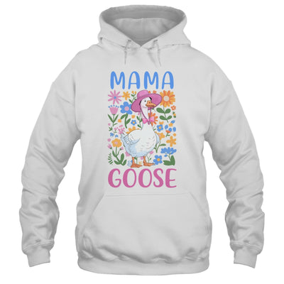 Cute Floral Mama Goose Coquette Mother's Day Goose Lover Shirt & Tank Top | siriusteestore
