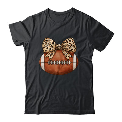 Cute Football Coquette Bow Cute Football Mom Women Girl Shirt & Tank Top | siriusteestore