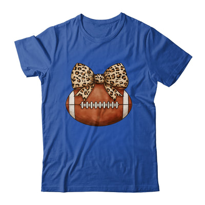 Cute Football Coquette Bow Cute Football Mom Women Girl Shirt & Tank Top | siriusteestore