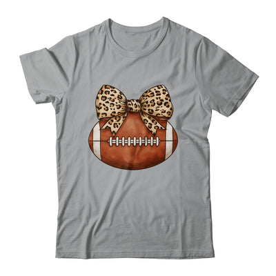 Cute Football Coquette Bow Cute Football Mom Women Girl Shirt & Tank Top | siriusteestore