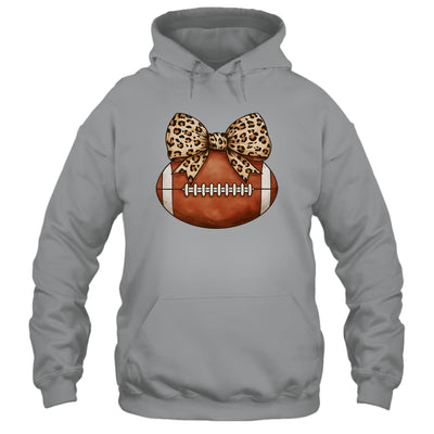 Cute Football Coquette Bow Cute Football Mom Women Girl Shirt & Tank Top | siriusteestore