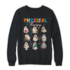 Cute Ghost Physical Therapy PT Physical Therapist Halloween Shirt & Sweatshirt | siriusteestore