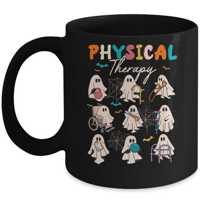 Cute Ghost Physical Therapy PT Physical Therapist Halloween Mug | siriusteestore
